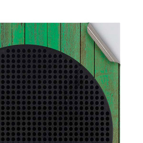 Mexican Flag Dark Wood Xbox Series S Console Skin